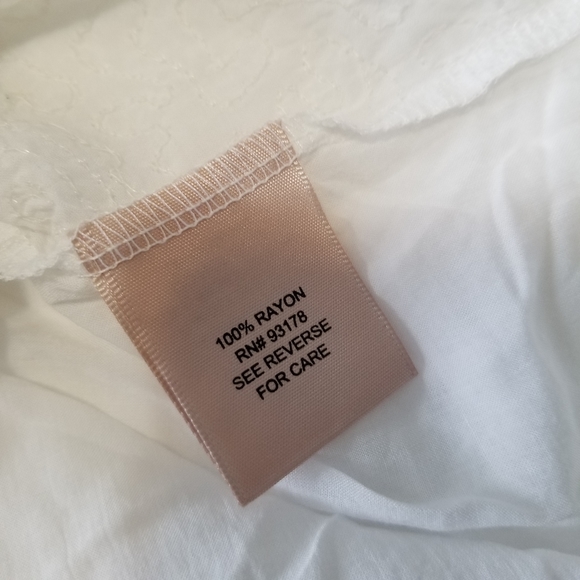 Philosophy Sequin Tissue Thin Shirt S White NWT - Picture 9 of 11